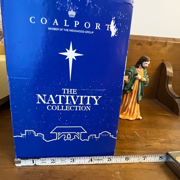 Coalport 1996 Wedgwood The Nativity Collection, Joseph Figurine In Original Box - Picture 10 of 11